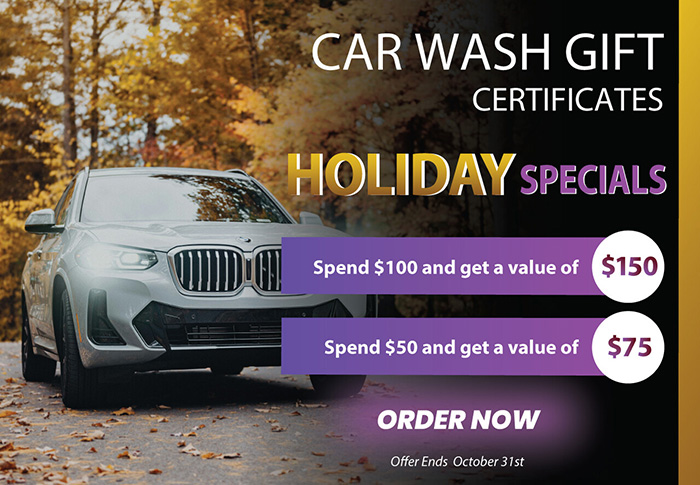 Gift Certificates Holiday Sale 2025