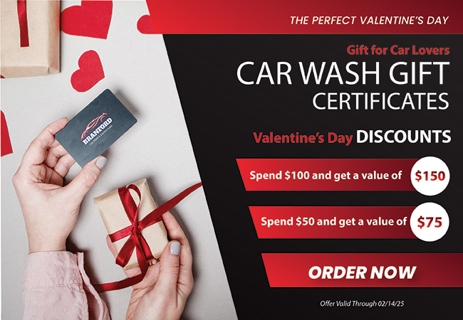 Valentines Day Special on Gift Certificates