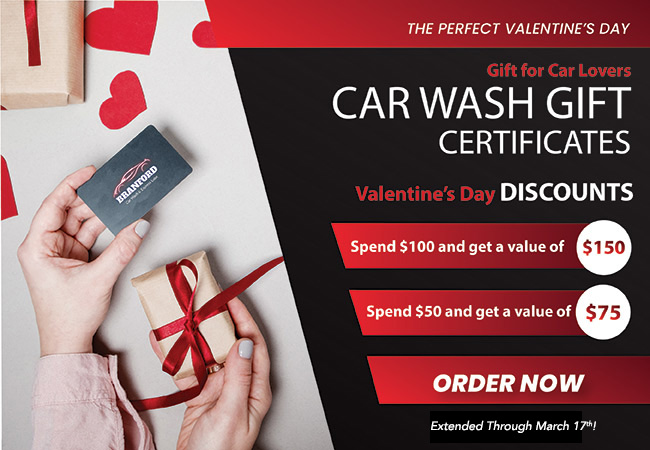 Valentines Day Special on Gift Certificates