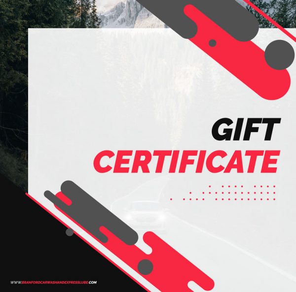 gift certificate